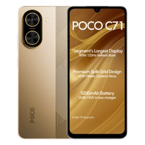 گوشی موبایل شیائومی مدل POCO C71  با ظرفیت 128 گیگابایت و رم 4 گیگابایت